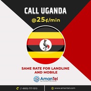 Cheap International Calls to Uganda from USA and Canada